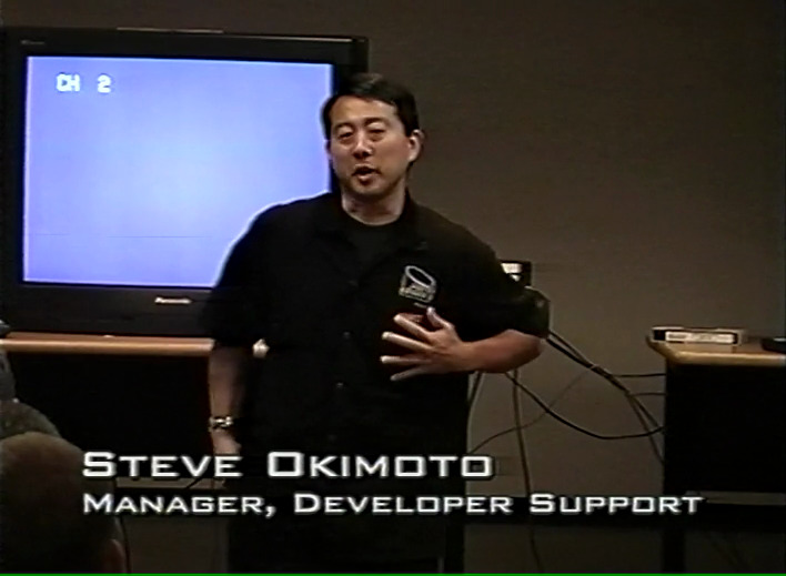 Steve Okimoto is introduced